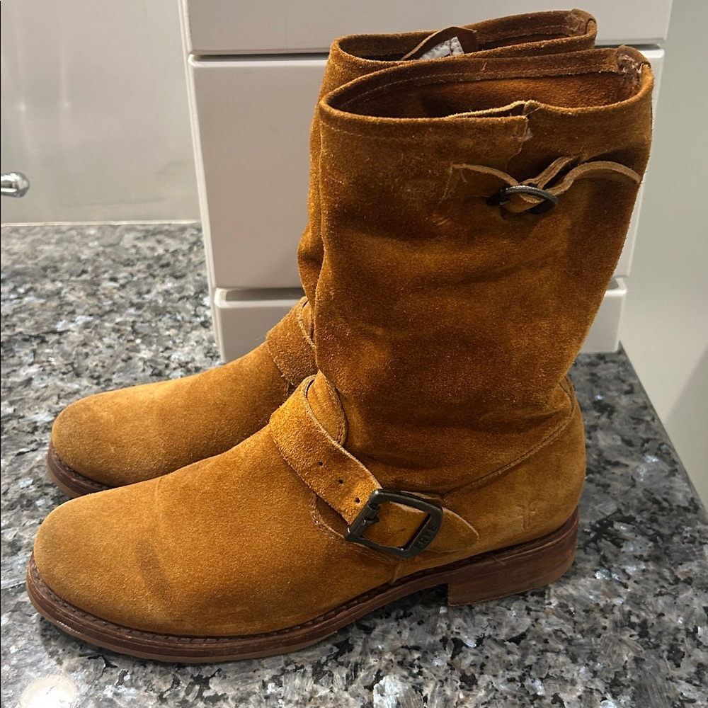 Frye Suede Ankle Boots - Picture 2 of 6